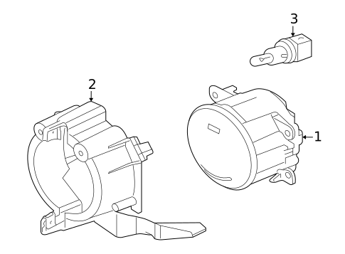 Bulbs - Chassis for 2008 Jaguar XK #3
