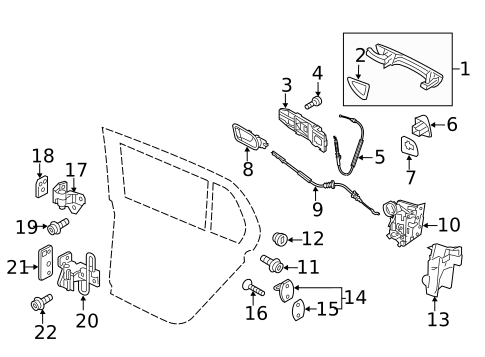 Lock & Hardware for 2012 Volkswagen Golf R #0