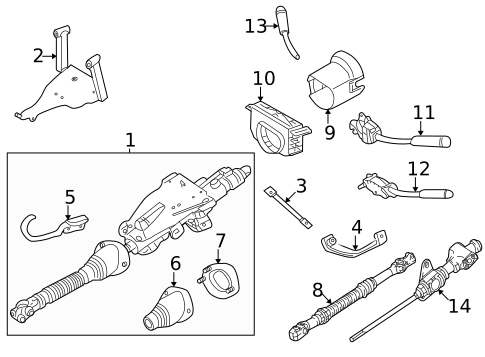 Switches for 2009 Mercedes-Benz G 55 AMG® #1