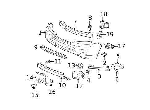 Automatic Temperature Controls for 2011 Honda Pilot #1
