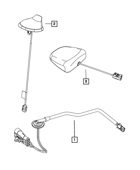 Radio, Antenna, Speakers, DVD, and Video systems for 2012 Fiat 500 #3