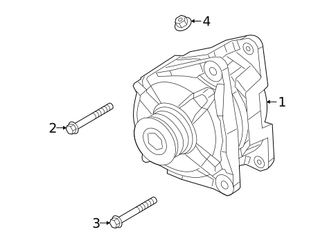Alternator for 2021 Ram 2500 #2