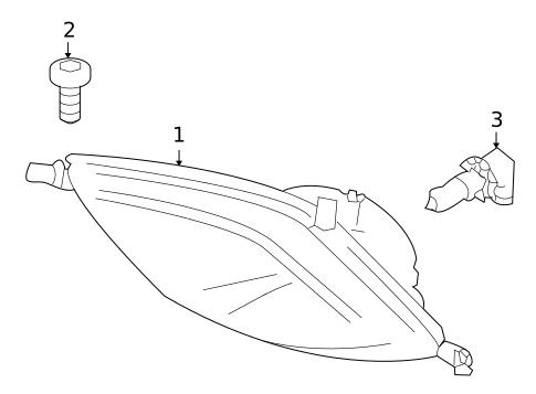 Bulbs - Chassis for 2003 Porsche Cayenne #0