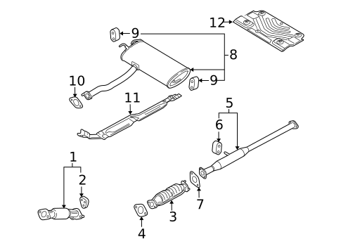 Gaskets & Sealing Systems for 2011 Hyundai Tucson #0