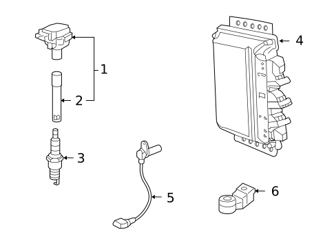 Ignition System for 2006 Porsche Cayman #0