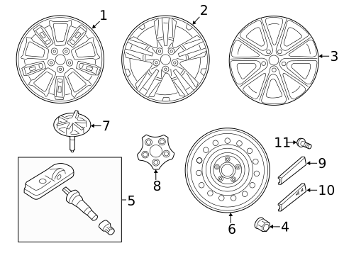 Wheels for 2018 Kia Soul EV #0