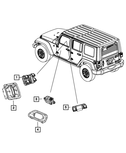 Switches for 2014 Jeep Wrangler #3