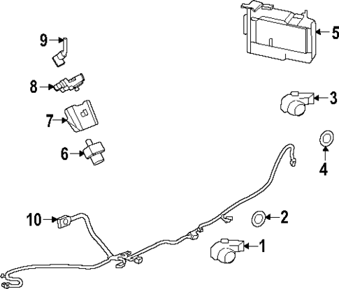 Electrical Components for 2021 Porsche Cayenne #19