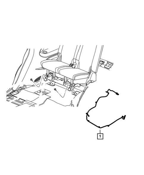 Wiring-Body and Accessories for 2017 Dodge Durango #5