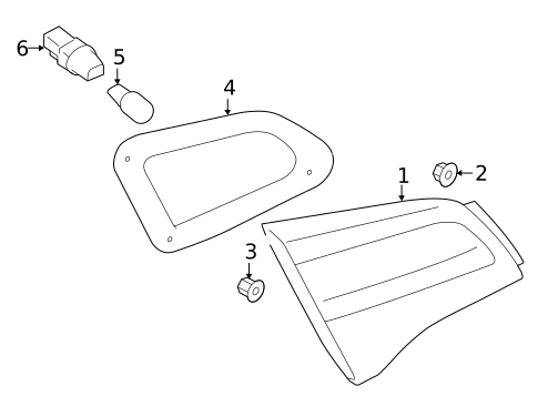 Bulbs - Chassis for 2017 Subaru Legacy #1