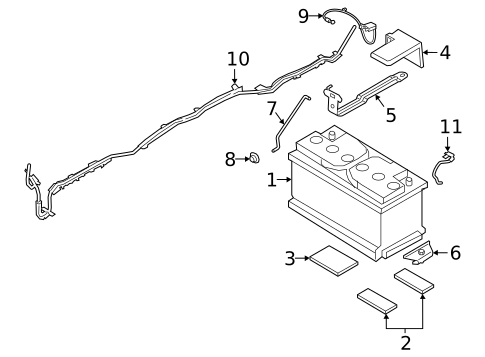 Battery for 2022 BMW 430i Gran Coupe #14