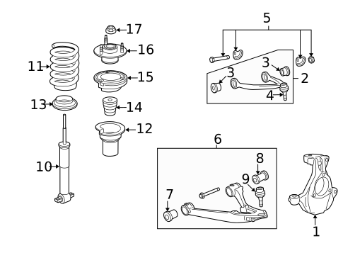 Suspension Components for 2008 Chevrolet Tahoe #2