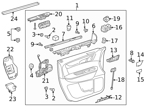 Switches, Solenoids & Actuators for 2017 Chevrolet Traverse #3