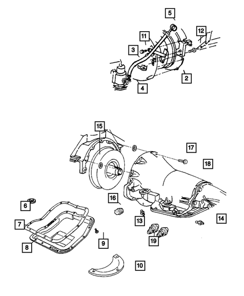 Case and Extension for 2001 Dodge Ram 2500 #4