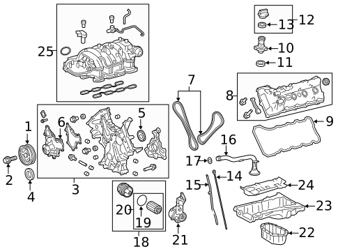 Engine Parts for 2018 Lexus RX450hL #31