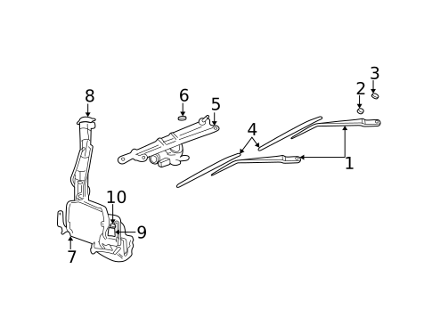 Wipers for 2007 Jeep Liberty #0