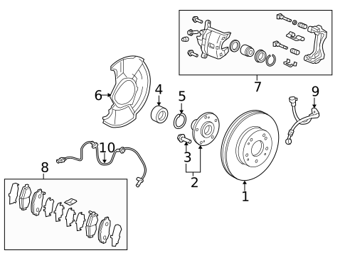 Anti-Lock Brakes for 2016 Acura ILX #2