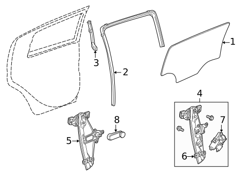 Rear Door for 2016 Chevrolet Sonic #0