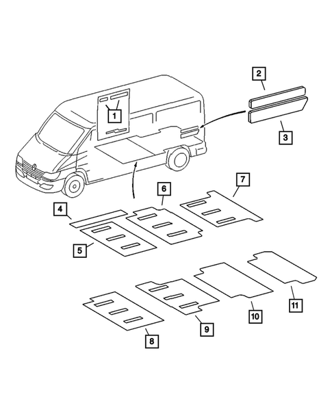 Carpet for 2004 Dodge Sprinter 3500 #5