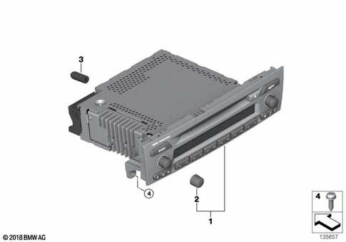 Radio, Multi-Information Display for 2014 BMW Z4 35i #0