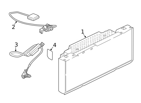 Antenna & Radio for 2020 Jaguar XF #3