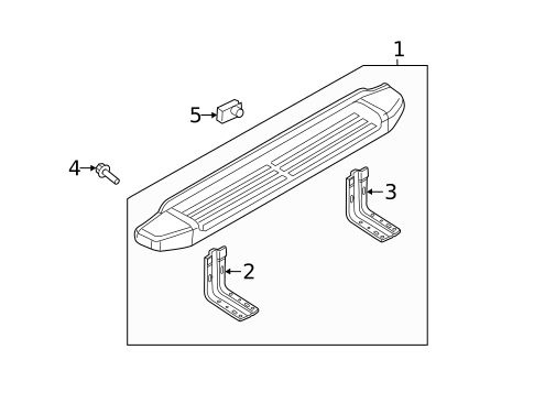 Running Board for 2015 Ford F-250 Super Duty #6
