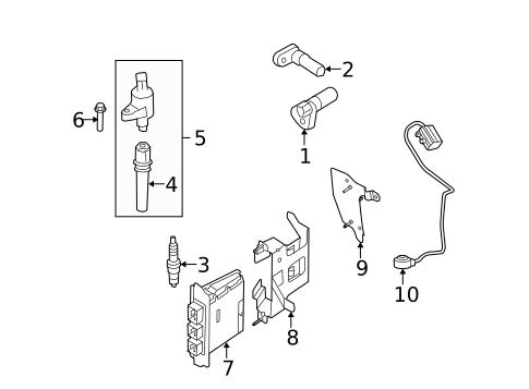 Ignition System for 2005 Ford F-250 Super Duty #2