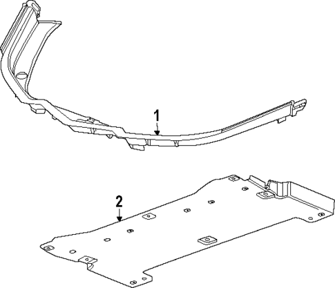 Splash Shields for 2025 Chevrolet Corvette #1
