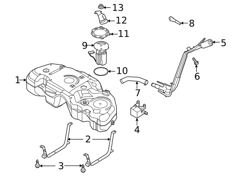 Hardware, Fasteners & Fittings for 2023 Ford Escape #0