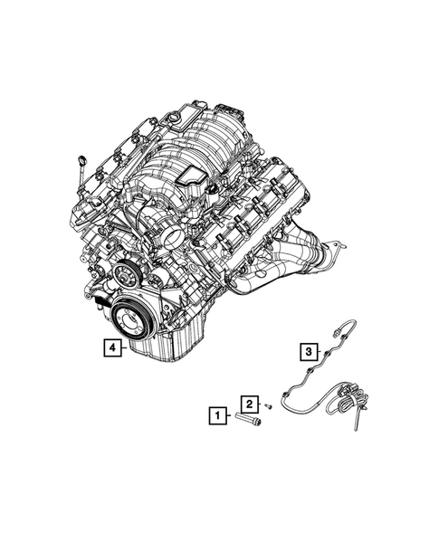 Wiring, Powertrain for 2020 Dodge Charger #2