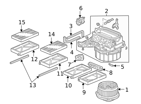 Blower Motor & Fan for 2005 Honda Civic #0