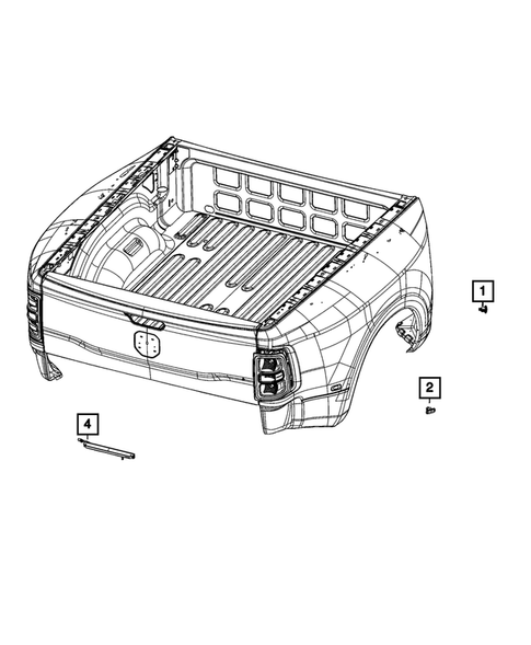Lamps, Interior and Exterior for 2023 Ram 3500 #35