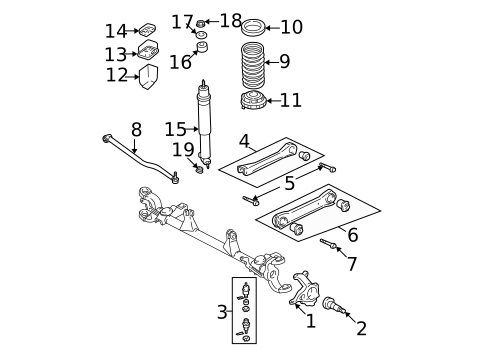 Suspension Components for 2002 Jeep Grand Cherokee #1