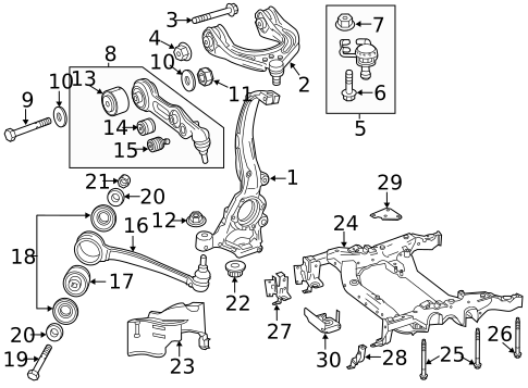 Suspension Components for 2002 Mercedes-Benz C240 #3