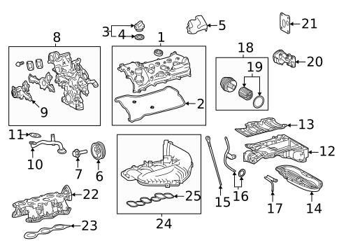 Engine Parts for 2009 Lexus LX570 #6