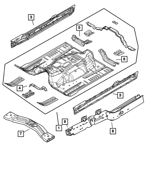 Floor Pans for 2011 Jeep Liberty #0
