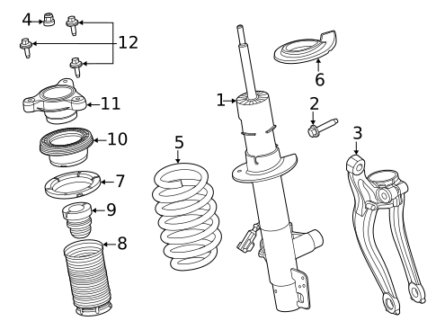 Shocks & Struts for 2025 Lincoln Aviator #2
