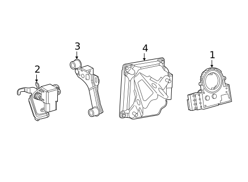 Electrical Components for 2020 Lexus ES300h #2