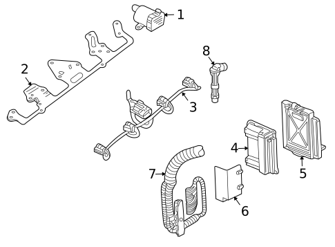 Powertrain Control for 2004 Isuzu Ascender #2