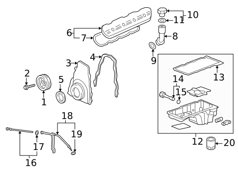 Filters for 2012 Cadillac Escalade #1