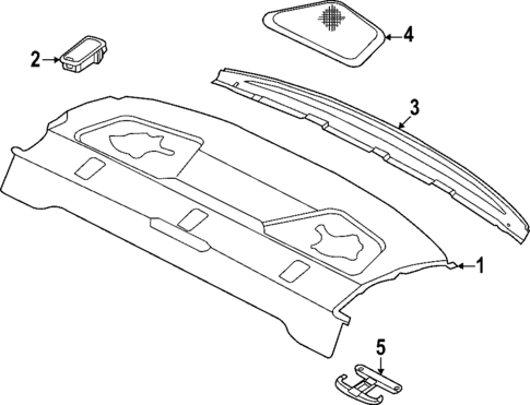 Interior Trim - Rear Body for 2023 Audi RS3 #0