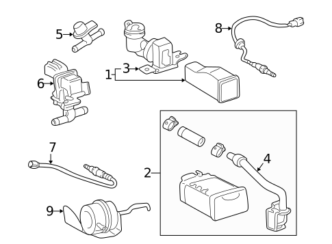 Powertrain Control for 2001 Toyota Prius #1