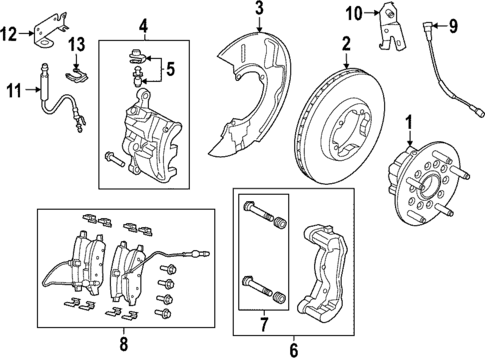 Brake Components for 2024 Ford E-Transit #0