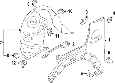 Fender & Components for 2020 Mini Cooper #0
