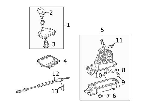 Shifter Housing for 2014 Audi TTS Quattro #0