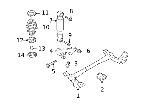 Rear Suspension for 2008 Saturn Astra #0