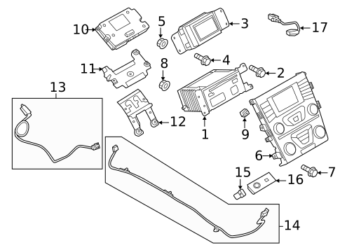 Sound System for 2017 Ford Fusion #1