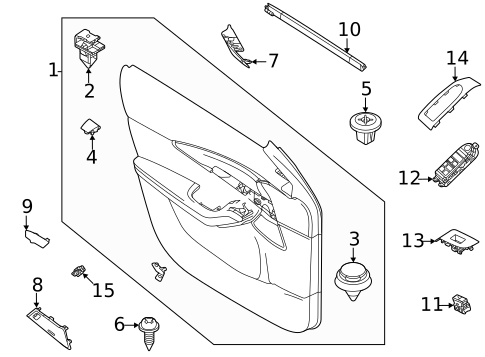 Front Door for 2020 Mazda CX-30 #3