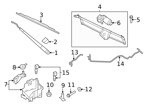 Wiper & Washer Components for 2015 Ford Expedition #2