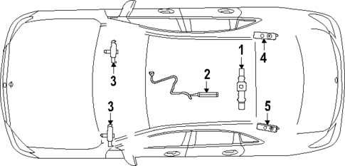 Antenna & Radio for 2025 Mercedes-Benz EQE SUV AMG® #0